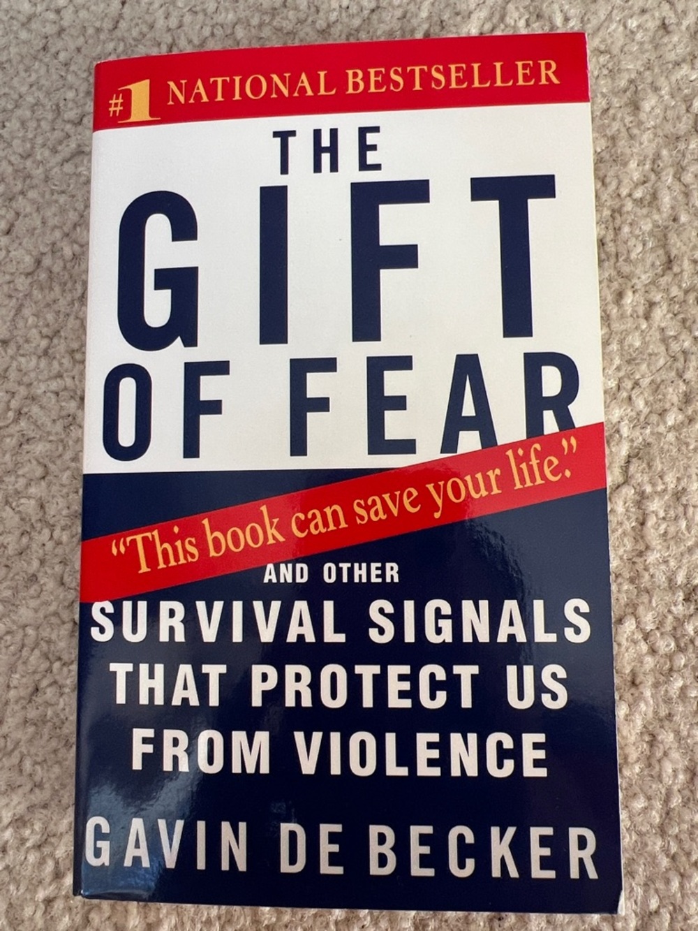 The Gift of Fear Book by Gavin De Becker